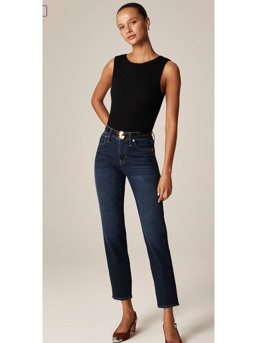 J. Crew Stretch Slim Jean in Penny Basil Wash  - Sz 26
